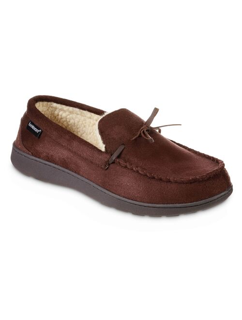 Men's isotoner Recycled Moccasin Slippers with Memory Foam