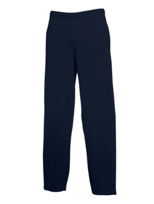 Fruit Of The Loom Mens Open Hem Jog Pants/Jogging Bottoms