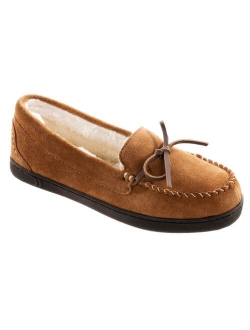 Suede Moccasin Slippers