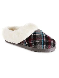 Women's Paige Plad Hoodback Slippers