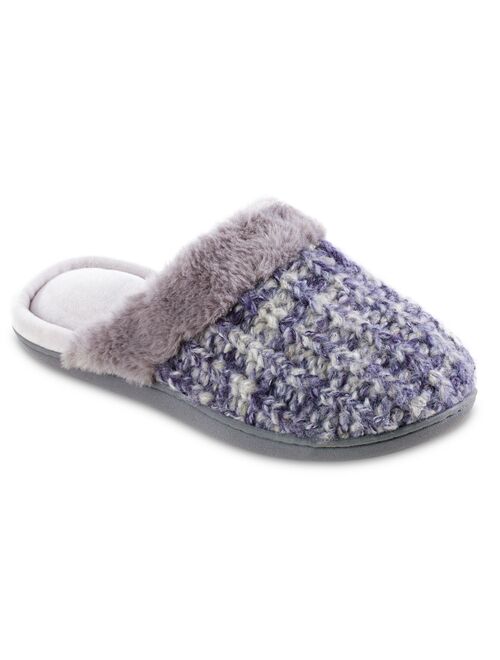 Women's isotoner Sweater Knit Shelia Clog Slippers