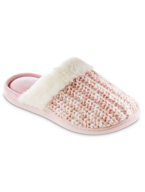 Women's isotoner Sweater Knit Shelia Clog Slippers