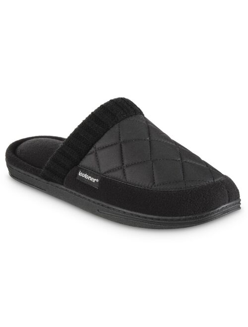 isotoner Levon Men's Quilted Clog Slippers