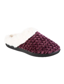 Women's Erin Popcorn Chenille Hoodback Slippers