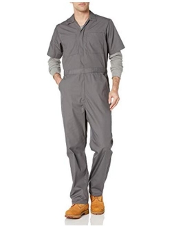 Men's Stain & Wrinkle-Resistant Short-Sleeve Coverall