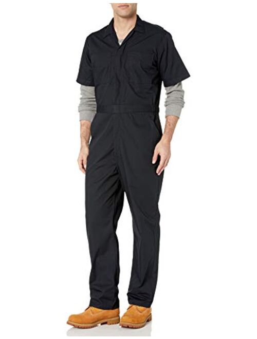 Amazon Essentials Men's Stain & Wrinkle-Resistant Short-Sleeve Coverall