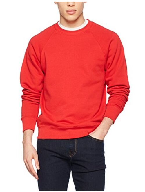 Fruit of the Loom Men's Lightweight Raglan Sweatshirt