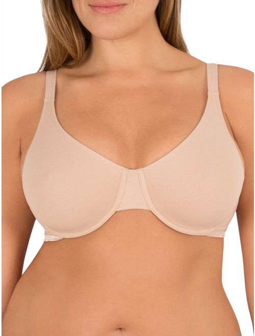 Fruit of the Loom Women's Stretch Cotton Extreme Comfort Underwire Bra