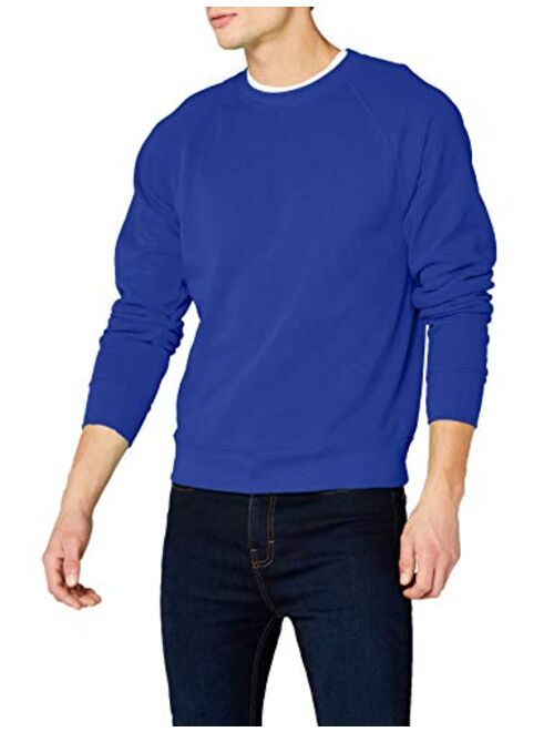 Fruit of the Loom Men's Raglan Sweatshirt