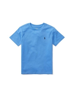 Toddler Boys Cotton Jersey Crewneck T-Shirt