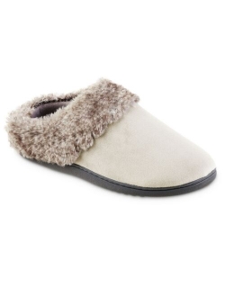 Signature Women's Velour Bethanie Hoodback Slippers