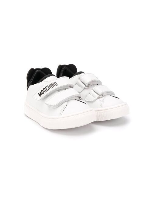 Moschino Kids logo-print sneakers