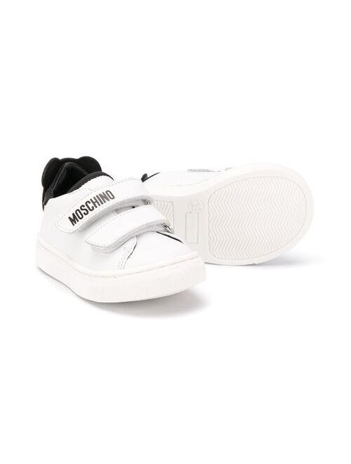 Moschino Kids logo-print sneakers