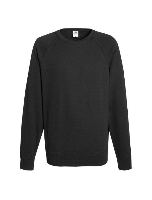 Fruit of the Loom Mens Lightweight Raglan Sweatshirt (240 GSM)