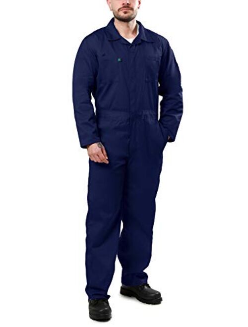 Kolossus Men's Coverall Long Sleeve Cotton Blend