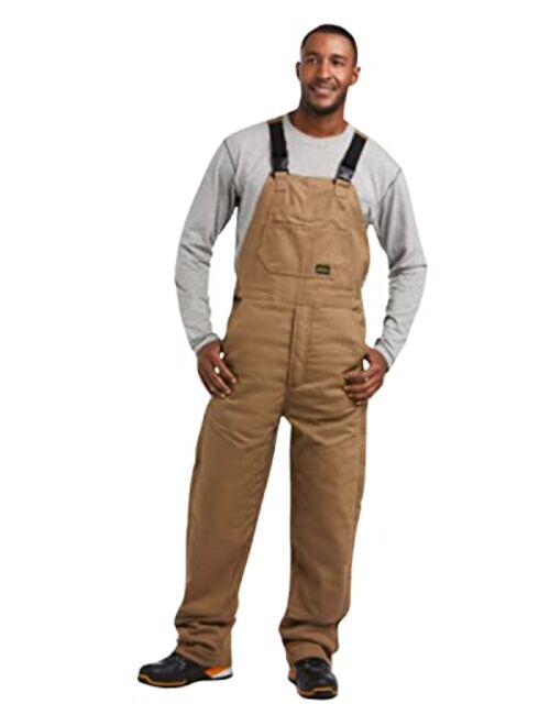 ARIAT Men's Rebar Duracanvas Stretch Insulated Work Bib Overalls