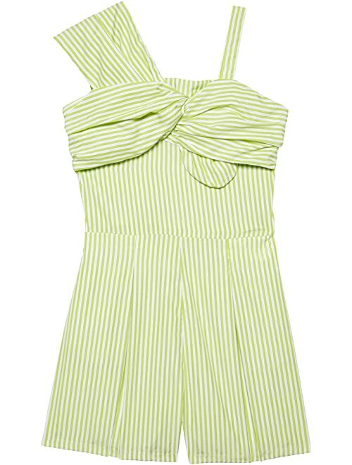 HABITUAL girl Off-the-Shoulder Ruffle Romper (Big Kids)