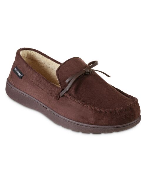 Men's isotoner Nigel Microsuede Moccasin Slippers