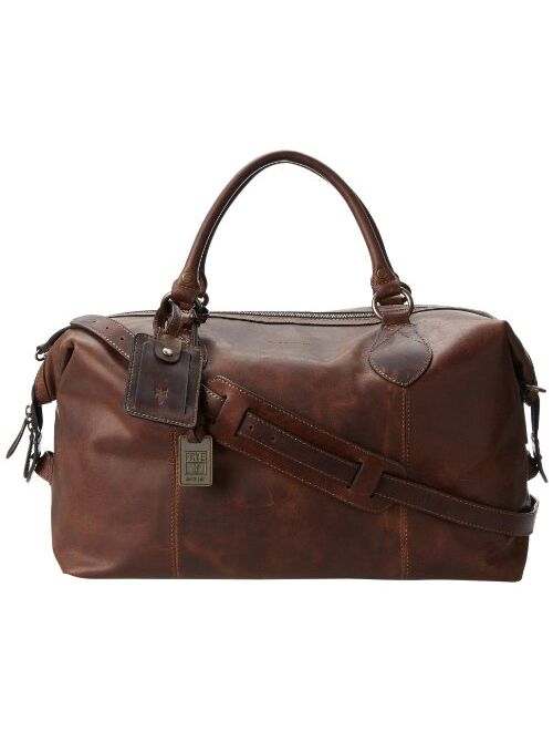 FRYE Men's Logan Overnight Duffle Bag, Cognac, One Size