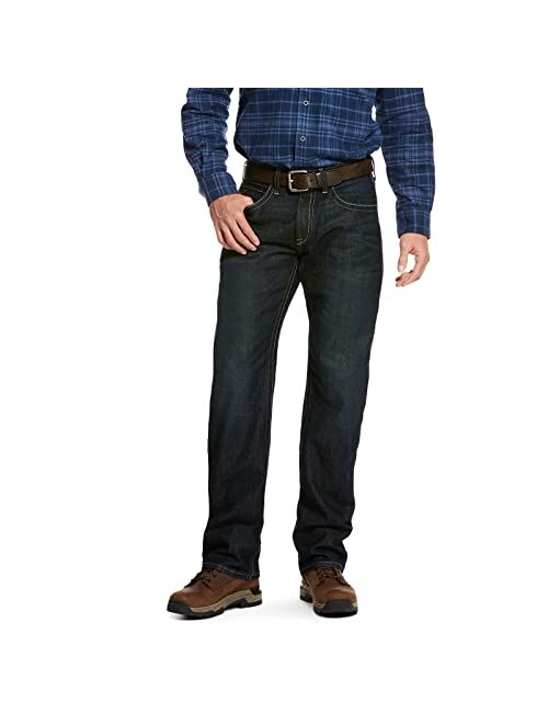 ARIAT Rebar M5 Slim Fit Durastretch Straight Leg Work Jeans for Men