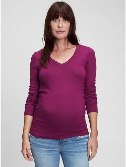 Maternity Modern V-Neck T-Shirt