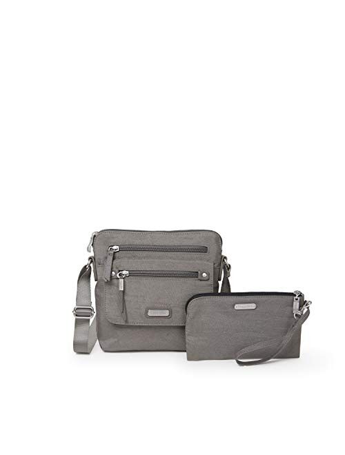 Baggallini Escape Crossbody with RFID Phone Wristlet