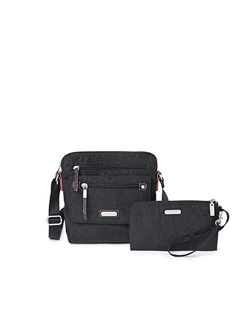 Baggallini Escape Crossbody with RFID Phone Wristlet