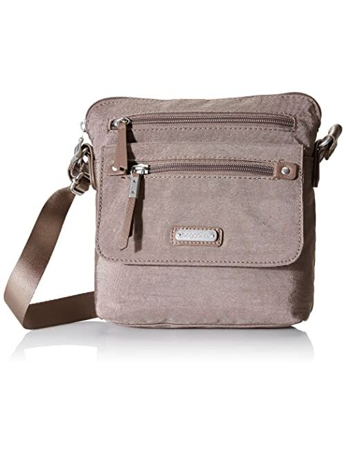 Baggallini Escape Crossbody with RFID Phone Wristlet