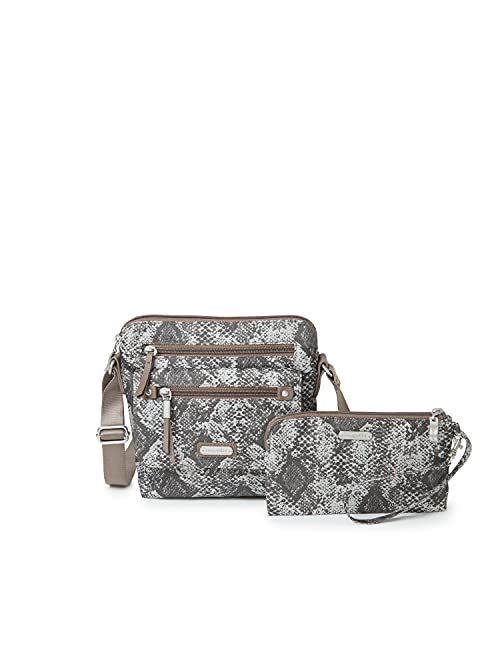 Baggallini Escape Crossbody with RFID Phone Wristlet