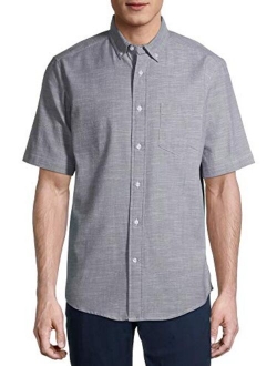 Clothing Men's Short Sleeve Poplin Shirt