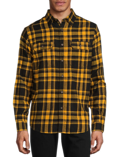 George Clothing Men's Super Soft Flannel Shirt