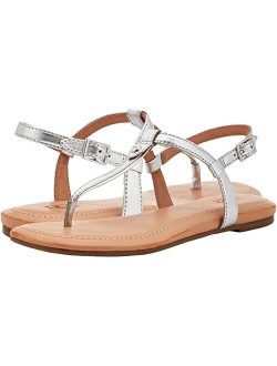 Madeena Adjustable Ankle Strap Flat Sandal