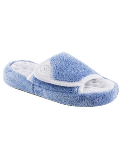 Signature Isotoner Women's Microterry Pillowstep Slide Slipper, Online Only