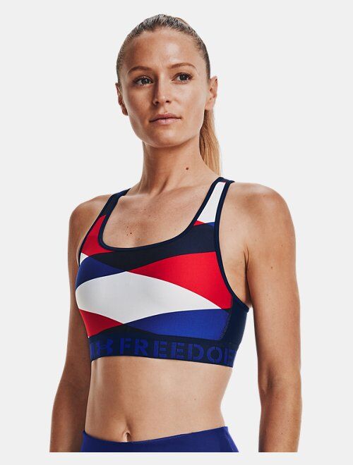 Under Armour Women's Armour&reg; Mid Crossback Freedom Sports Bra