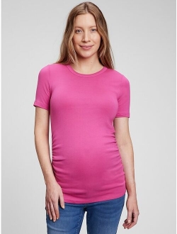 Maternity Modern Crewneck T-Shirt