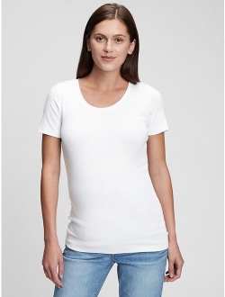 Maternity Modern Crewneck T-Shirt