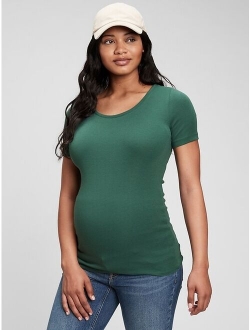 Maternity Modern Crewneck T-Shirt