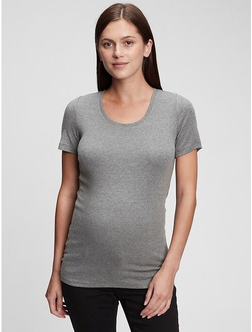 GAP Maternity Modern Crewneck T-Shirt