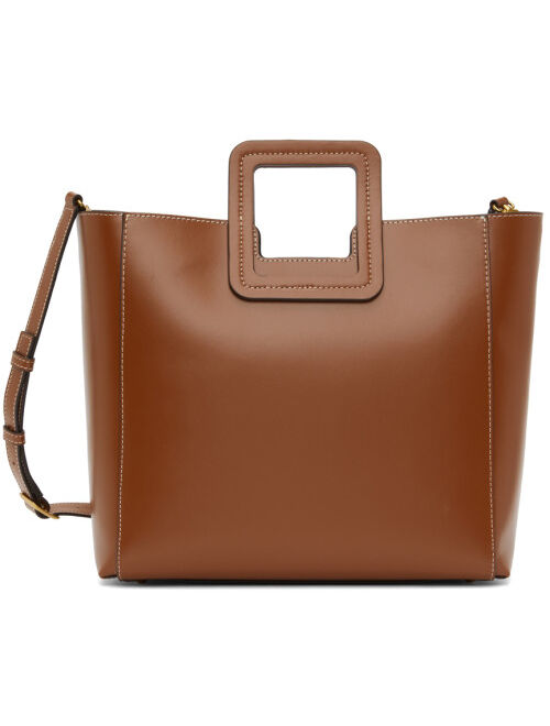 Staud Brown Shirley Tote