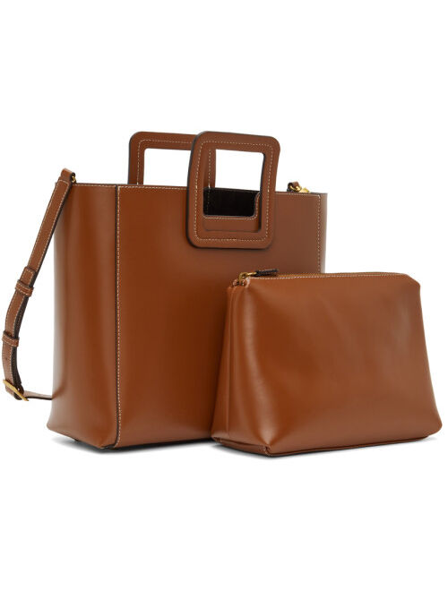 Staud Brown Shirley Tote