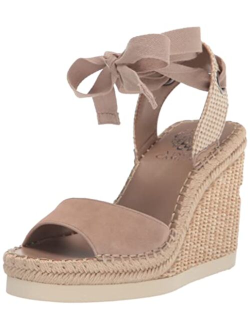 Vince Camuto Women's Bendsen Ankle Wrap Wedge Sandals