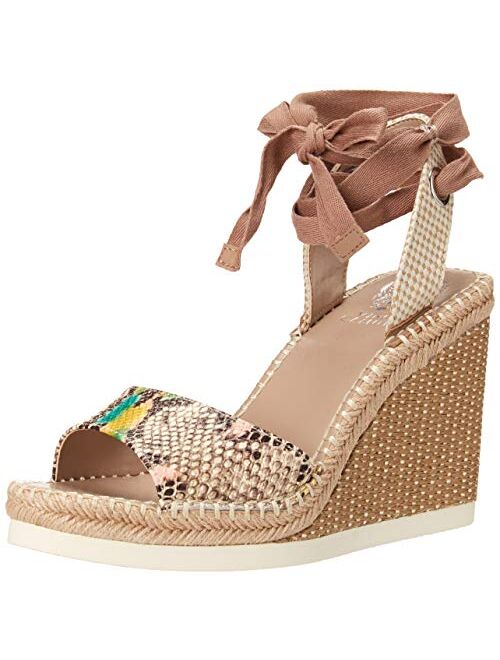 Vince Camuto Women's Bendsen Ankle Wrap Wedge Sandals