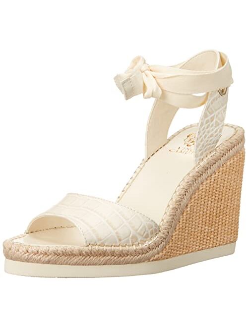 Vince Camuto Women's Bendsen Ankle Wrap Wedge Sandals