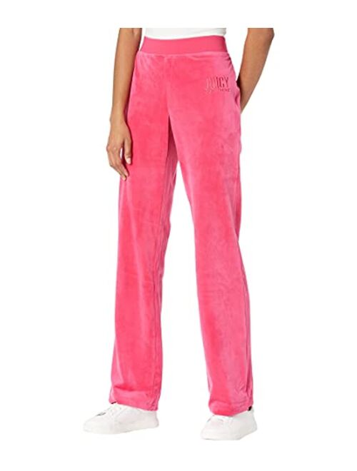 Juicy Couture Embellished Velour Track Pants