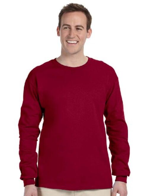 Gildan Ultra Cotton 6 oz. Long-Sleeve T-Shirt (G240) NATURAL