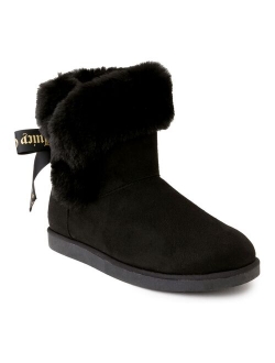 King Women's Slip On Winter Boots Warm Winter Booties