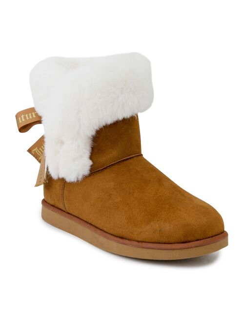 Juicy Couture King Women's Slip On Winter Boots Warm Winter Booties