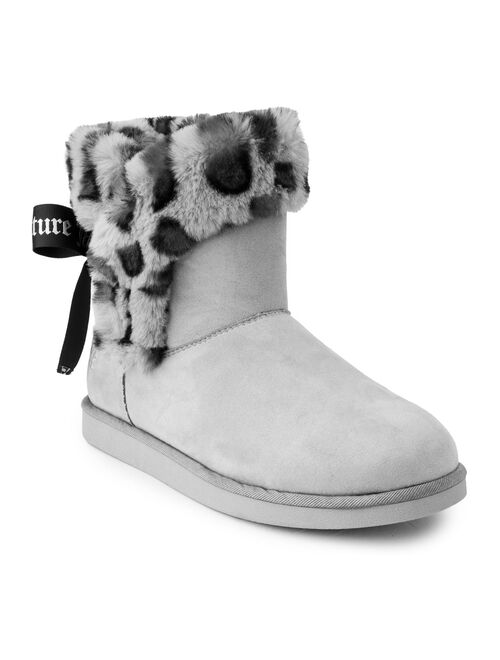 Juicy Couture King Women's Slip On Winter Boots Warm Winter Booties