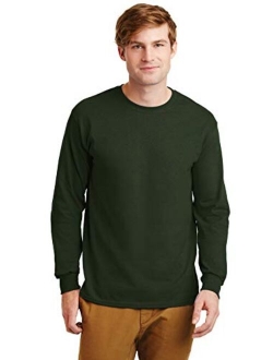 2410 Ultra Cotton Adult Long-Sleeve T-Shirt with Pocket