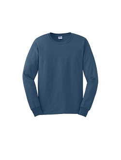 2410 Ultra Cotton Adult Long-Sleeve T-Shirt with Pocket